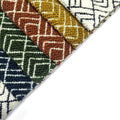 M&Y Textile 100% Polyester Linen Jacquard Fabric New 2024 Design Yarn Dyed Curtains Sofa Upholstery Home Woven Decor Turkey