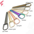 LiHui Hardware Popular Fittings Resin Long Anchor Hook Connector Various Color Strap Anchor for Handbags