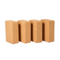 Wholesale Cork Yoga Block for Workout Eco-Friendly Nature Cork Yoga Block with Custom Logo 3*6*9 Inches Yoga Bricks