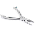 MAQNSCO Hair Extension Pliers Micro Link/Bead Closer Tool Kit Beading Set (Silver) Strong Hold Commercial Use