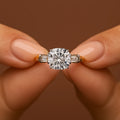 Original IGI Certified Moissanite Rings VVS 8.5x8.5 mm Cushion Cut Loose Silver Solid Gold Wedding Engagement Party Band