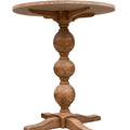 Vintage Hard Solid Wood Farmhouse Round Table Banquet Wedding for Event Party Restaurant Bar SZ