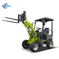 China made factory direct sale mini compact 4x4 wheel backhoe loader 2000kg wheel hydraulic backhoe loader