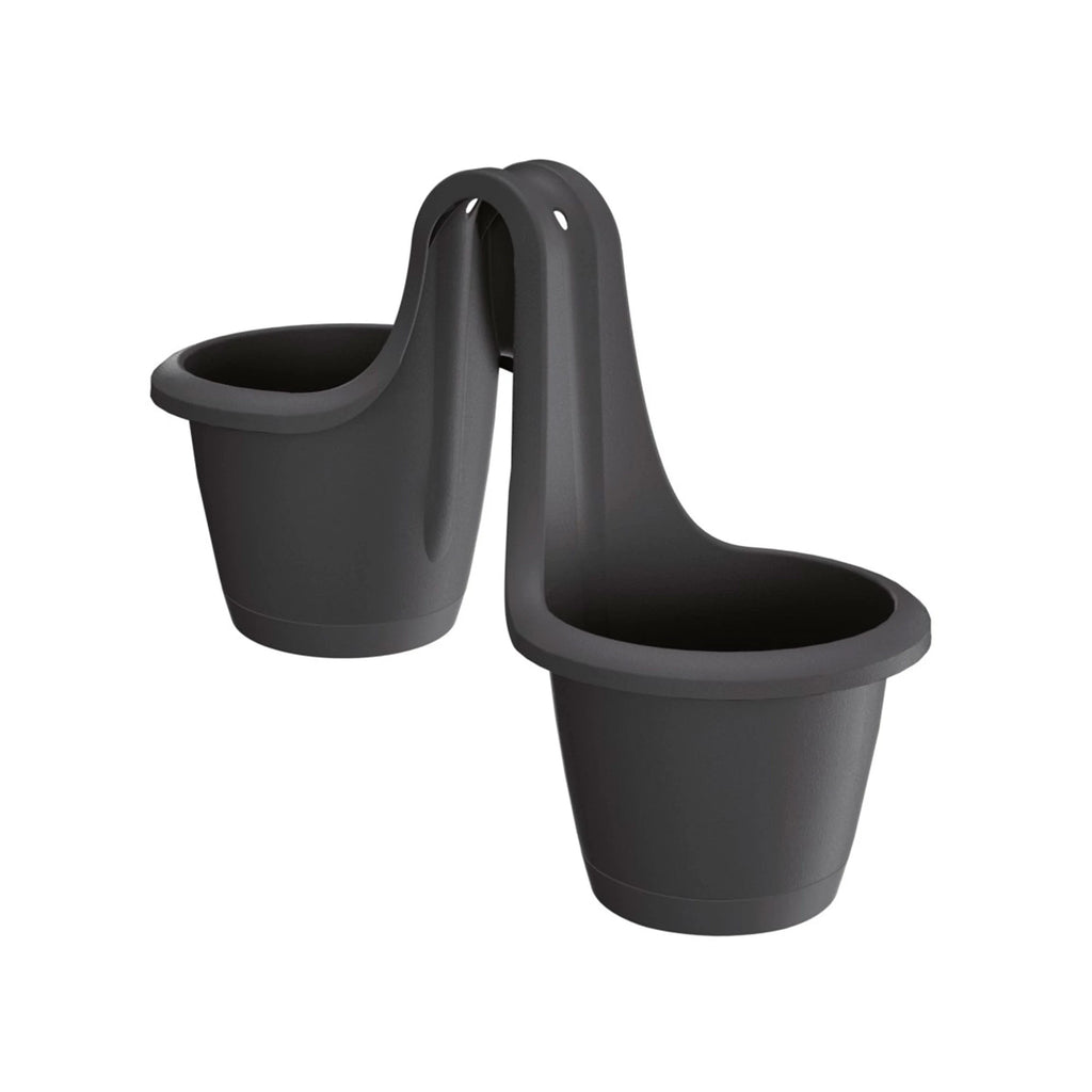 RESPANA TWINS 5L pot dimensions (mm) 463x200x336 Anthracite color
