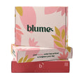 Manufacturer Purple Pink Skin Care Cardboard Mailer Shipping Box Packaging Postal Box with Gold Foil for Make up Gift Pack