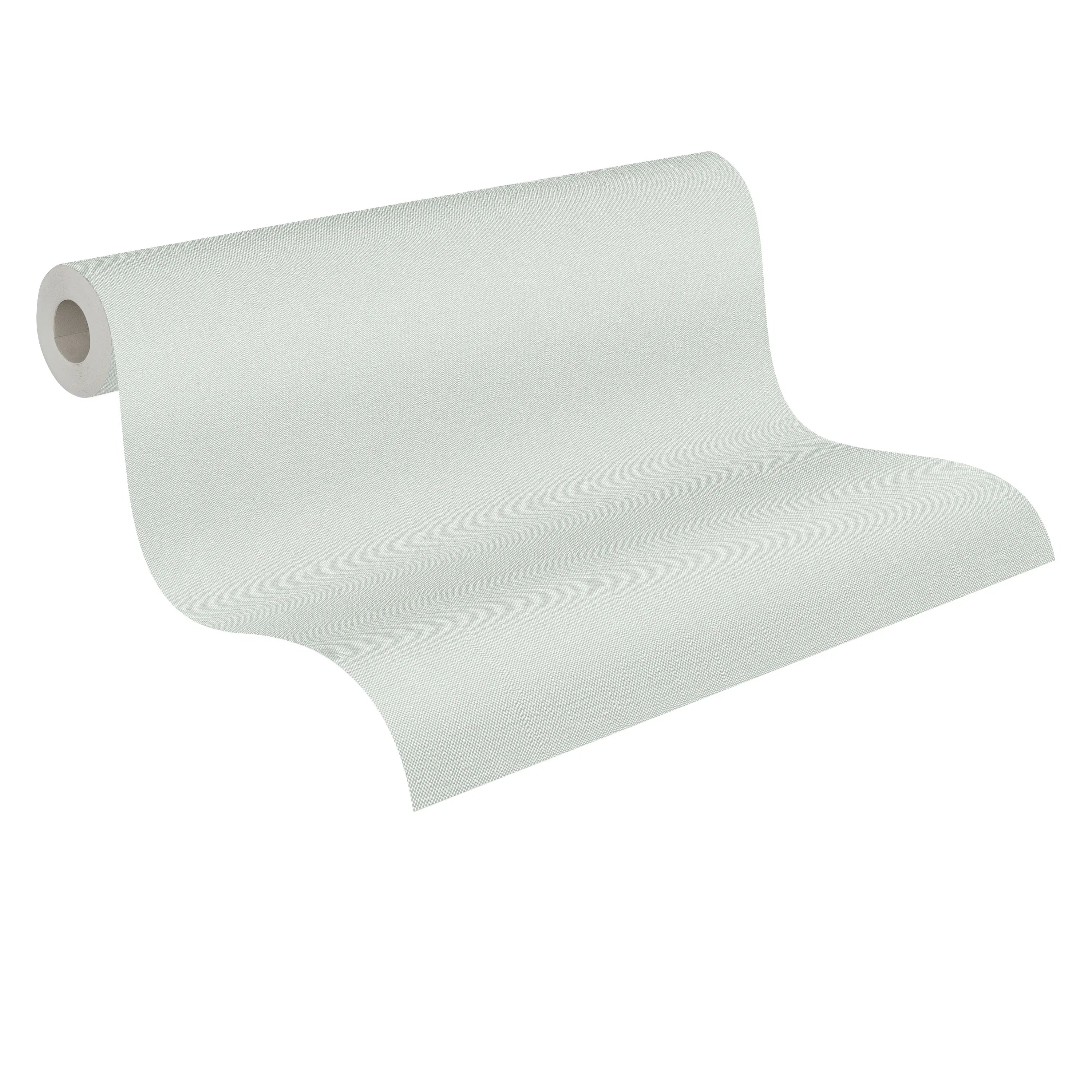 Germany Made Non Woven Vinyl Wallpaper Rolls Green Light Green Stripes Plaid Highly Wash-Resistant for Kitchen Bathroom