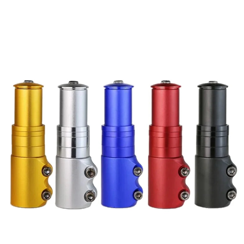 Bike Fork Stem Riser Aluminum Alloy Bike Head up Adapter Handlebar Riser Adaptor Mtb Bicycle Fork Stem Extender