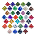 Multicolor Polyhedral D10 Dice Acrylic Wholesale 10 Sided Dice for Tabletop Game
