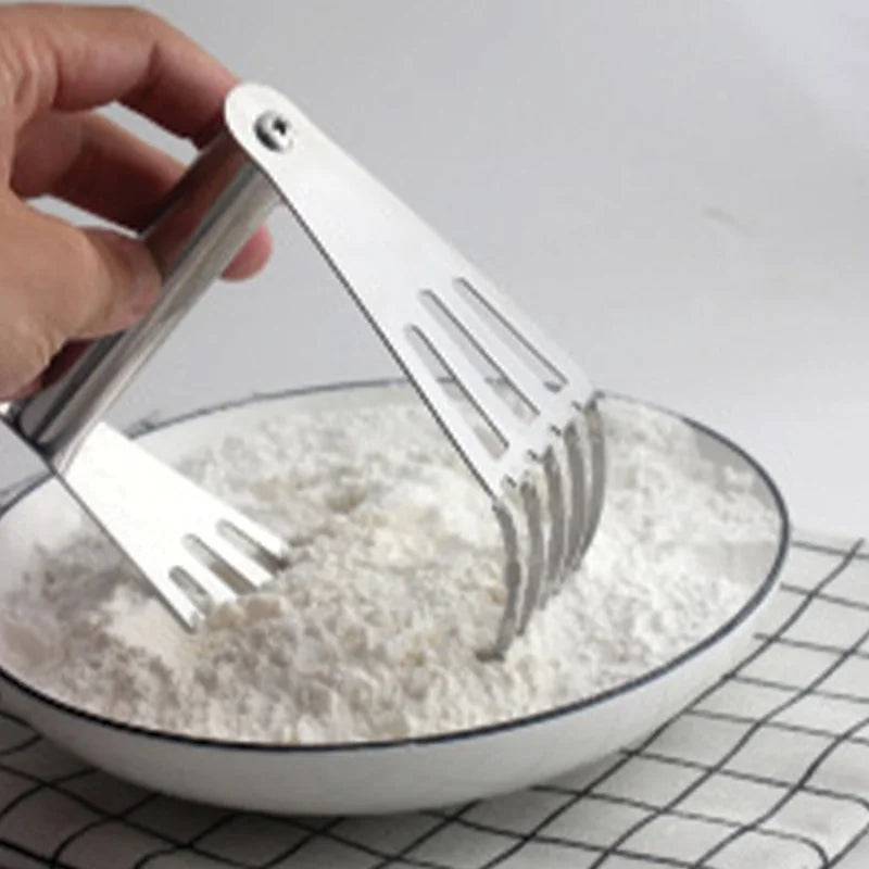 Food Processor Manual Multipurpose Kitchen Tool Pizza Scraper Pastry Cutter Blender Dough Mixer