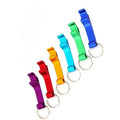 HXY Hot Selling Custom Logo Laser Engraved Aluminum Alloy Metal Animal Shape Eco-Friendly Mini Portable Smooth Edge Keychain