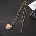 TongLing Fashion Jewelry Micro Rhinestone Heart Pendant for Mom Women Valentine's Day Jewelry