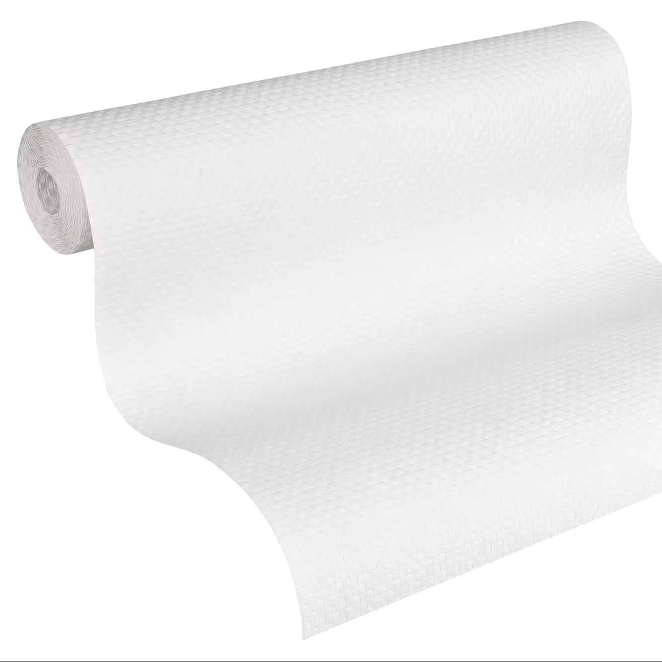 Made Germany Modern Hotel Bathroom Coatable Non Woven Wallpaper Rolls Plain Paintable White Sound-Absorbing Moisture-Proof