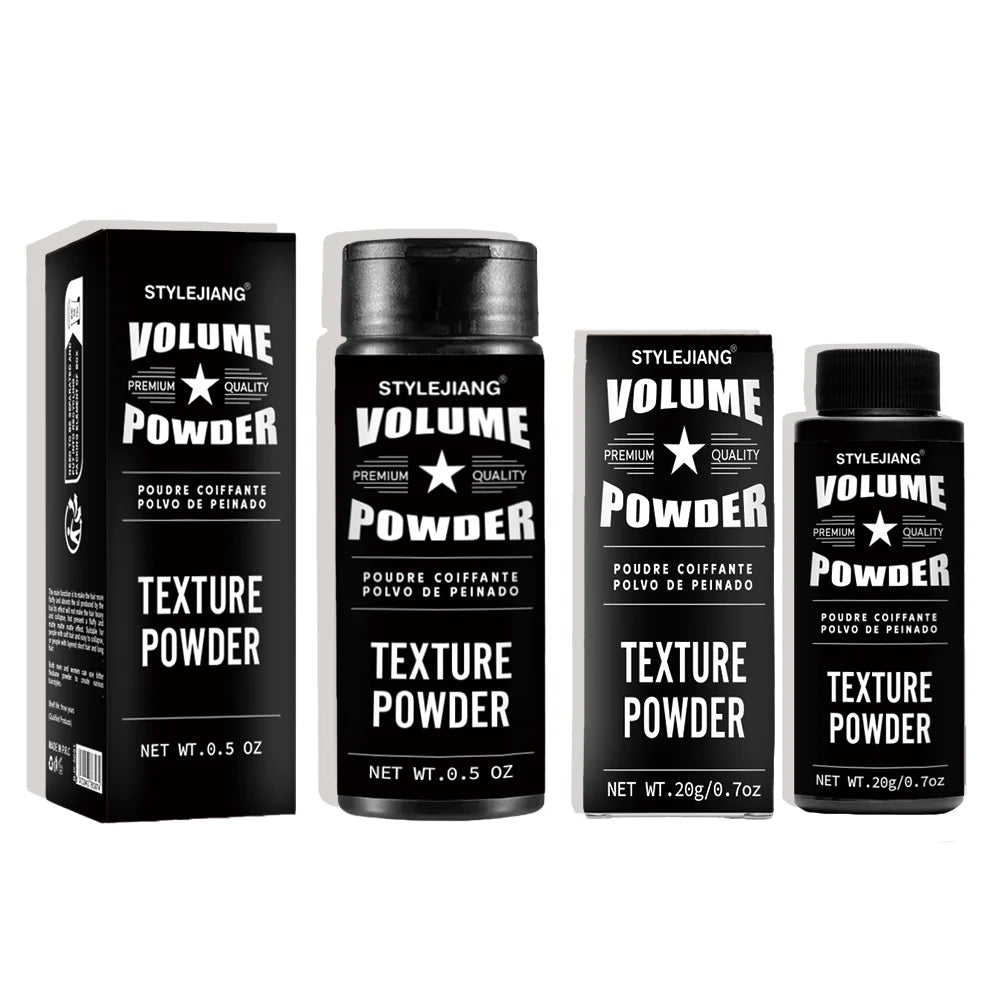 Factory Customize Men's Hair Styling Powder With Long-lasting Matt Finished Hair Texture Styling Dust Volume Powder