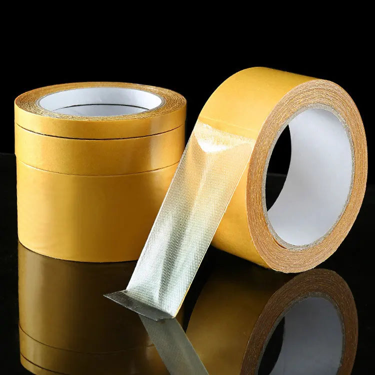 Wholesale Soft Double Sided Carpet Adhesive Tape Pressure Sensitive Rubber for Carpet and Leather Fixing Cloth Material