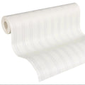 Made Germany Modern Kitchen Hotel Coatable Stripes Plaid Paintable White Non Woven Vinyl Wallpaper Rolls 1005x053m Highly