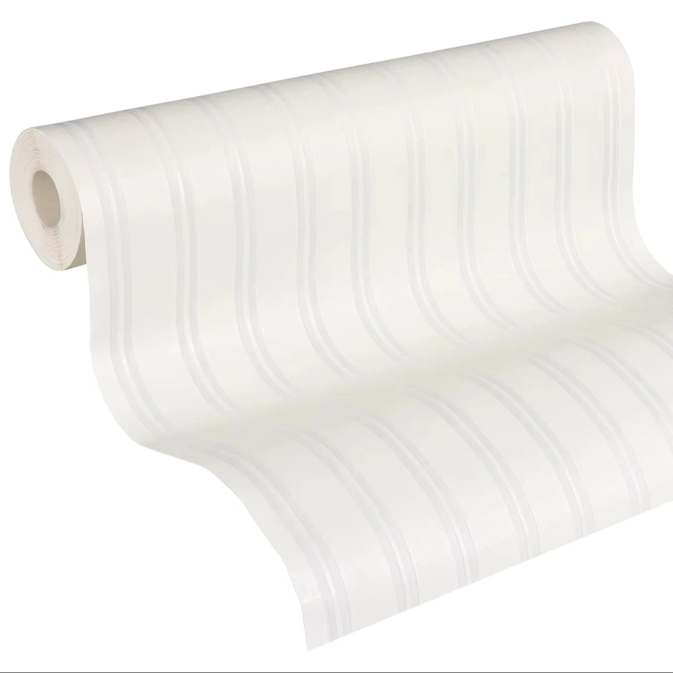 Made Germany Modern Kitchen Hotel Coatable Stripes Plaid Paintable White Non Woven Vinyl Wallpaper Rolls 1005x053m Highly