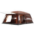 2025 New Arrival Family 2-6 Persons Oxford Fabric Water Resistant Outdoor Camping Ridge Tent with Bedroom and Living Room