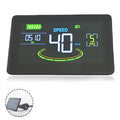 Ebike Computer Display 24V/36V/48V/60V Voltage Support Waterproof Odometer Speed Monitoring Road Bike Accessories CE Certified