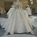 Jancember MN237 Beautiful Long Sleeve Empire Ball Gown Bridal Wedding Dresses