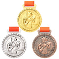 Factory Wholesale Price No MOQ Boxing Medal 3D Award Medallions Fight Taekwondo Wrestling Sports Competition Blank Medals