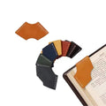 Wholesale Eco-Friendly Leather Page Corner Bookmark Book Accessories with Embossing Printing and Heart Pattern
