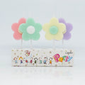 2025 Best Selling Colorful Birthday Flower Cake Candles Smokeless Paraffin Wax for Home Decoration Parties Easter New Year
