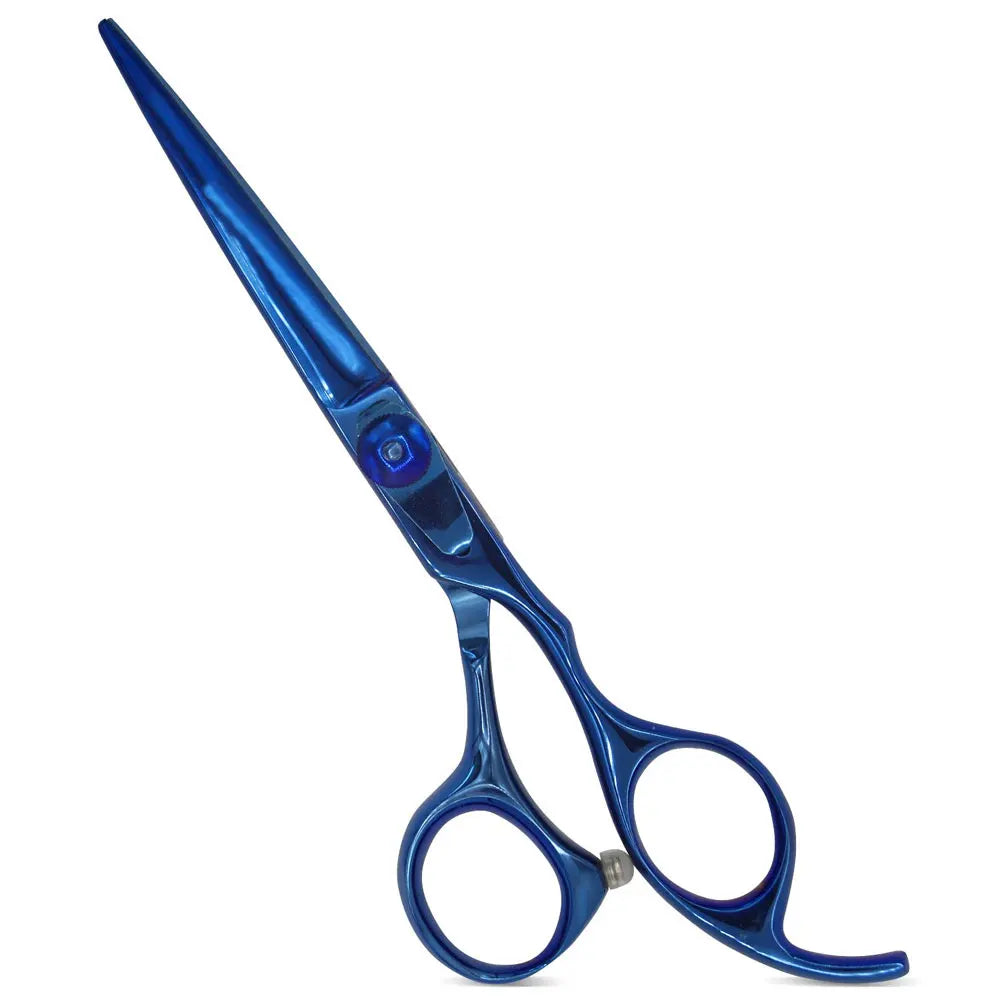 Razor Edge Series Professional 6.5 Inch Blue Hair Scissors Premium Japanese Stainless Steel Hair Cutting Shears