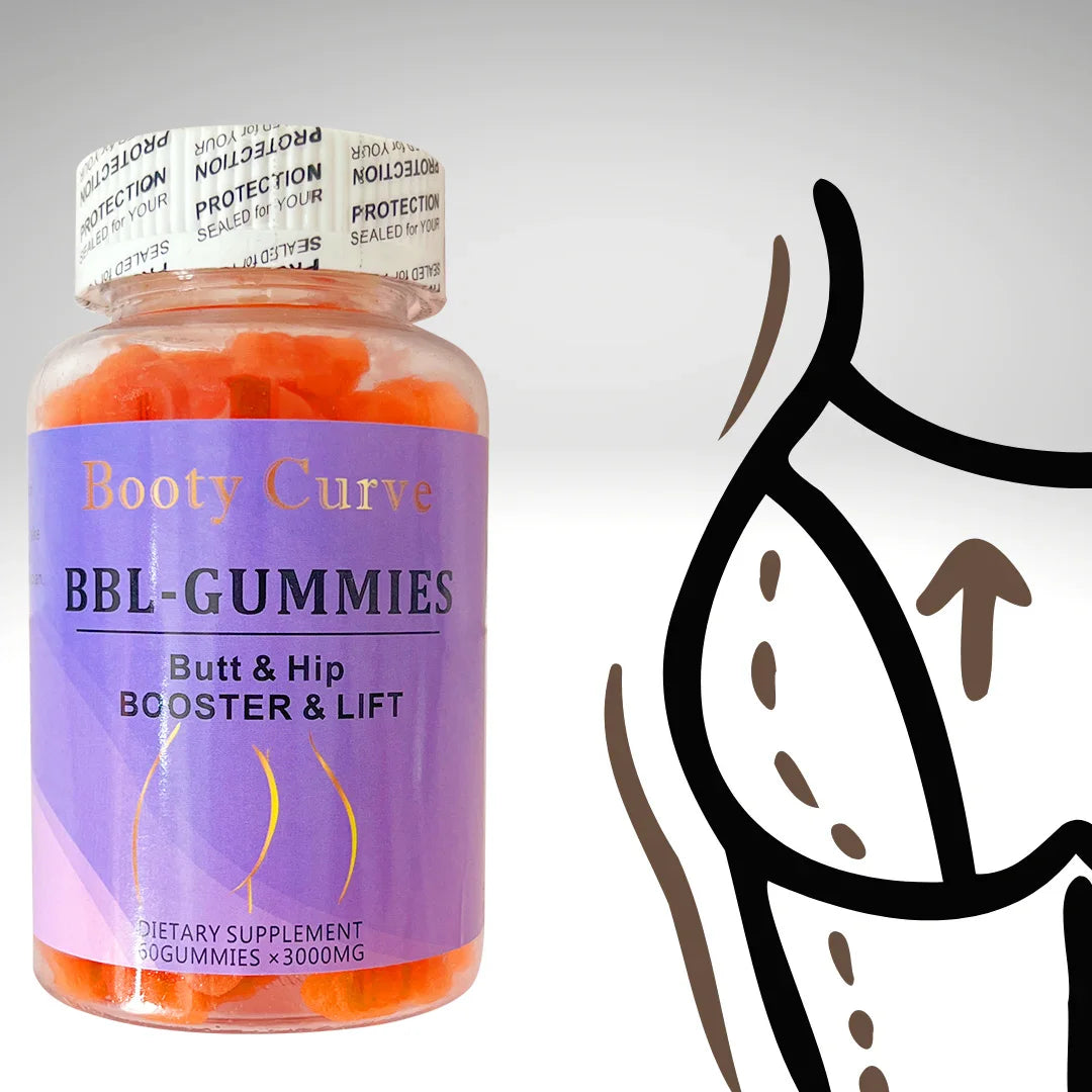 Private Label Maca Root Big Butt Booty Lift Hip and Butt Enlargement Butt Enhancement BBL-Gummies for Buttocks