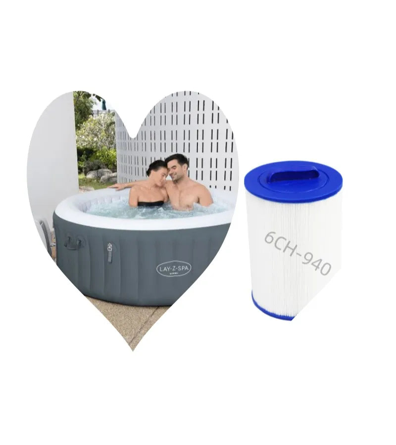 HeeYoo OEM 6CH-940 Swimming Pool Cartridge Water Filter Hot Tub SPA Cleaner Refillable Dust RO Cooler Pool Tools Accessories