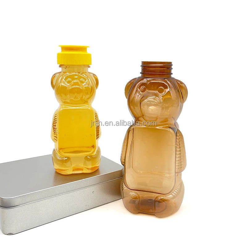 Honey Bottles 327ml Plastic Bear Bottle for Honey 454g