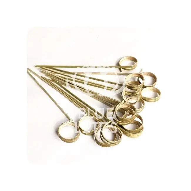 HOT Favorite Bamboo Skewers Handcrafted Disposable Picks for Elegant Catering Cake Decoration and Party Platter Styling