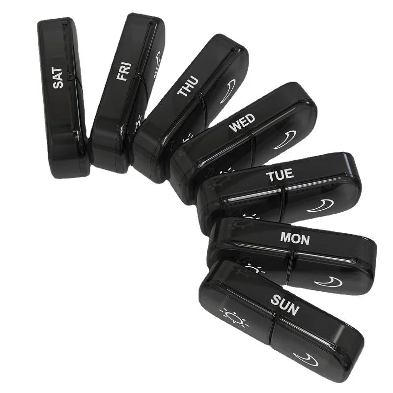 New Arrival Material Single Small Portable Travel Case Portable Pill Organizer Box for Medicine Storage Containers MegaBDM