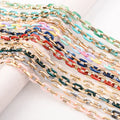 New Colorful Acrylic Eyeglass Chain Face Bag Glasses Chain Hanging Neck Sunglasses Straps Jewelry Wholesale