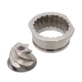 Coffee Grinder Burrs Custom Stainless Steel Coffee Grinder Parts 48MM Espresso Machine Conical Burr Replacement Set for Jura MegaBDM