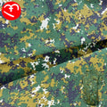 Manufacturers Jungle Camouflage Fabric 50% Nylon 50% Cotton Waterproof Plaid Printed Camouflage Fabric for Backpack Tent Cover