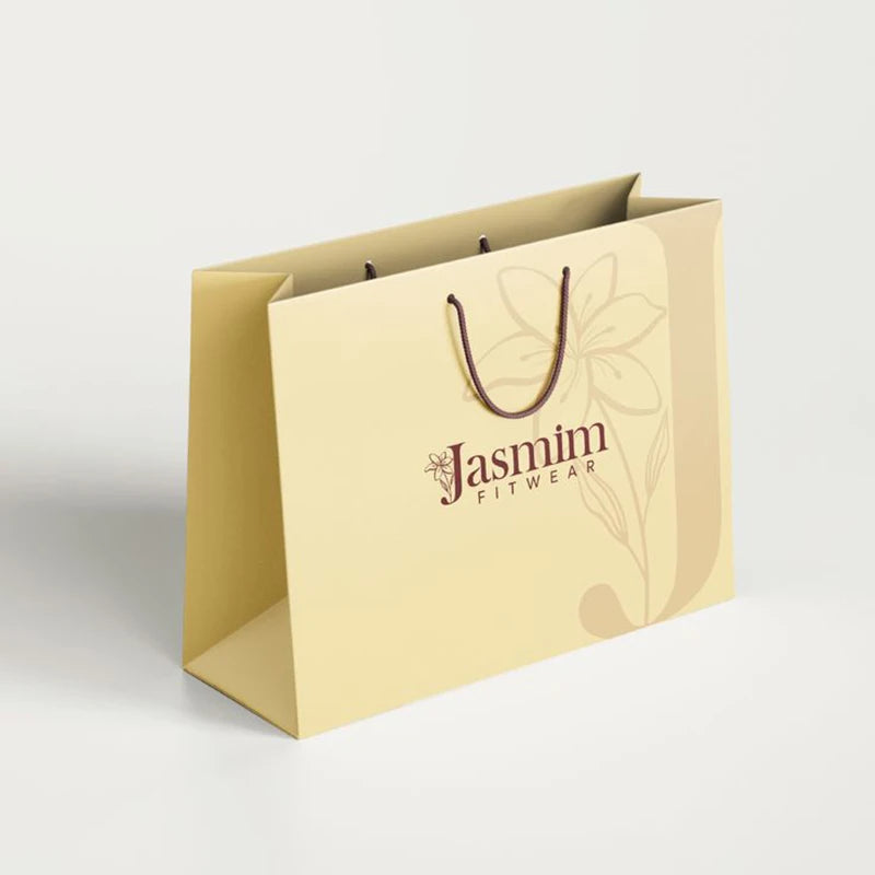 Custom Logo Printed Luxury Gift Paper Bag Jewelry White Cardboard Shopping Paper Bags for Clothing Shoes