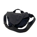Waterepellent Material Unisex Curved Crossbody Magnetic Closure Sling Bag Top Handle Flap Bag Everyday Bag