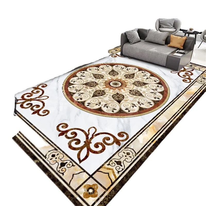 New Customized Living Room Floor Fuzz Hair Office Dormroom Laundry Room Door Fluffy Modern Soft ChildColored Popular Carpets Rug