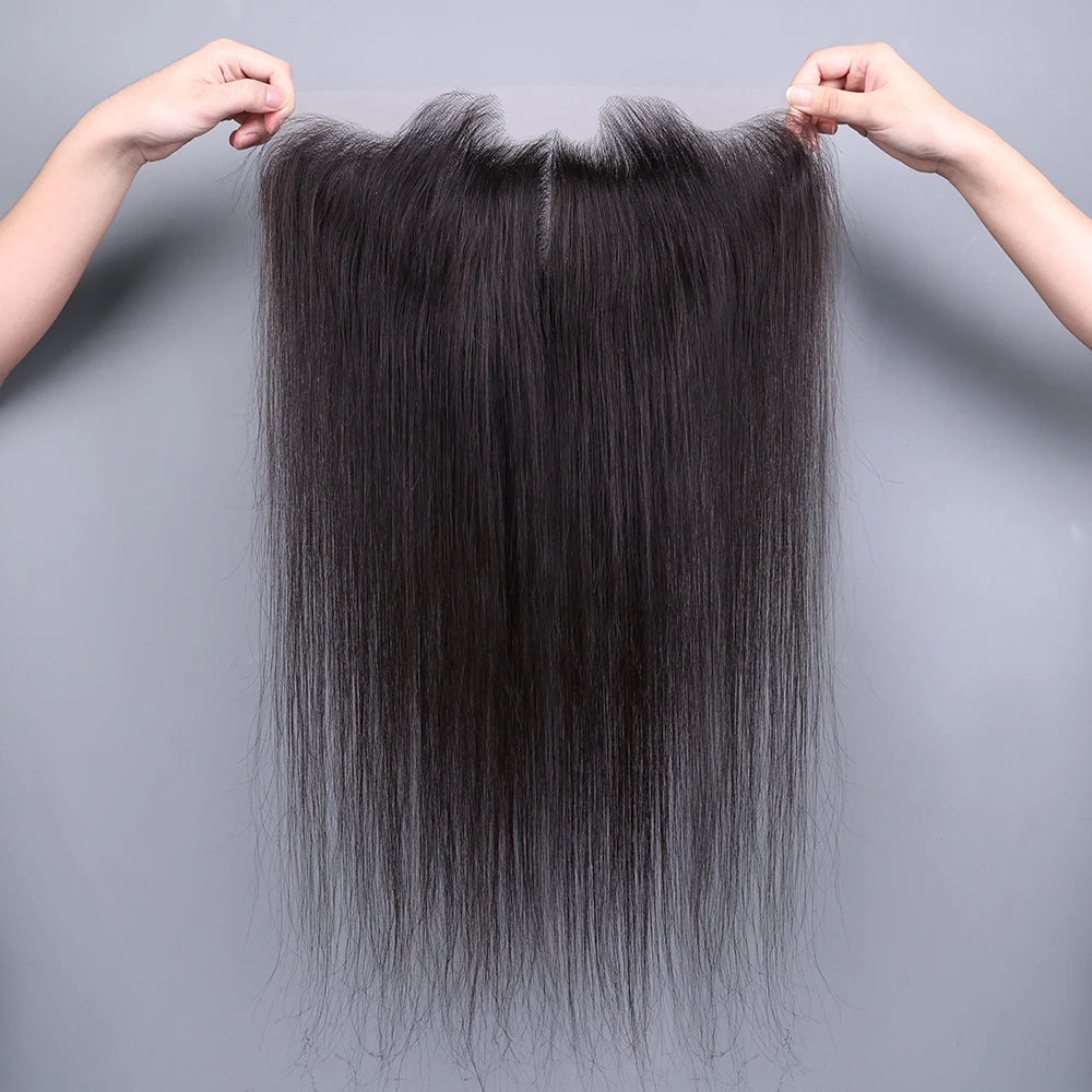 New Arrival Brazilian13x4 Kinky Straight Remy Hair Bone Straight Raw M HD for Lace Frontal Closure