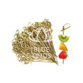 HOT Trend Bamboo Food Picks  Handmade Decorative Sticks for Appetizers Desserts Fruits & Cocktail Garnishes at Stylish Events