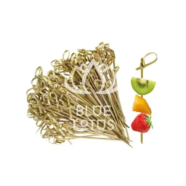 HOT Trend Bamboo Food Picks  Handmade Decorative Sticks for Appetizers Desserts Fruits & Cocktail Garnishes at Stylish Events