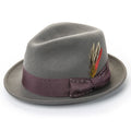 Fashion Winter Vintage 100% Wool Jazz  Hat for Men Women Christmas Gift Cap Goth Hats