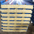 GUANGQIA Customized Rock Wool Sandwich Panel for Commercial Industrial Building Insulation Fireproof Thermal Insulation Panels