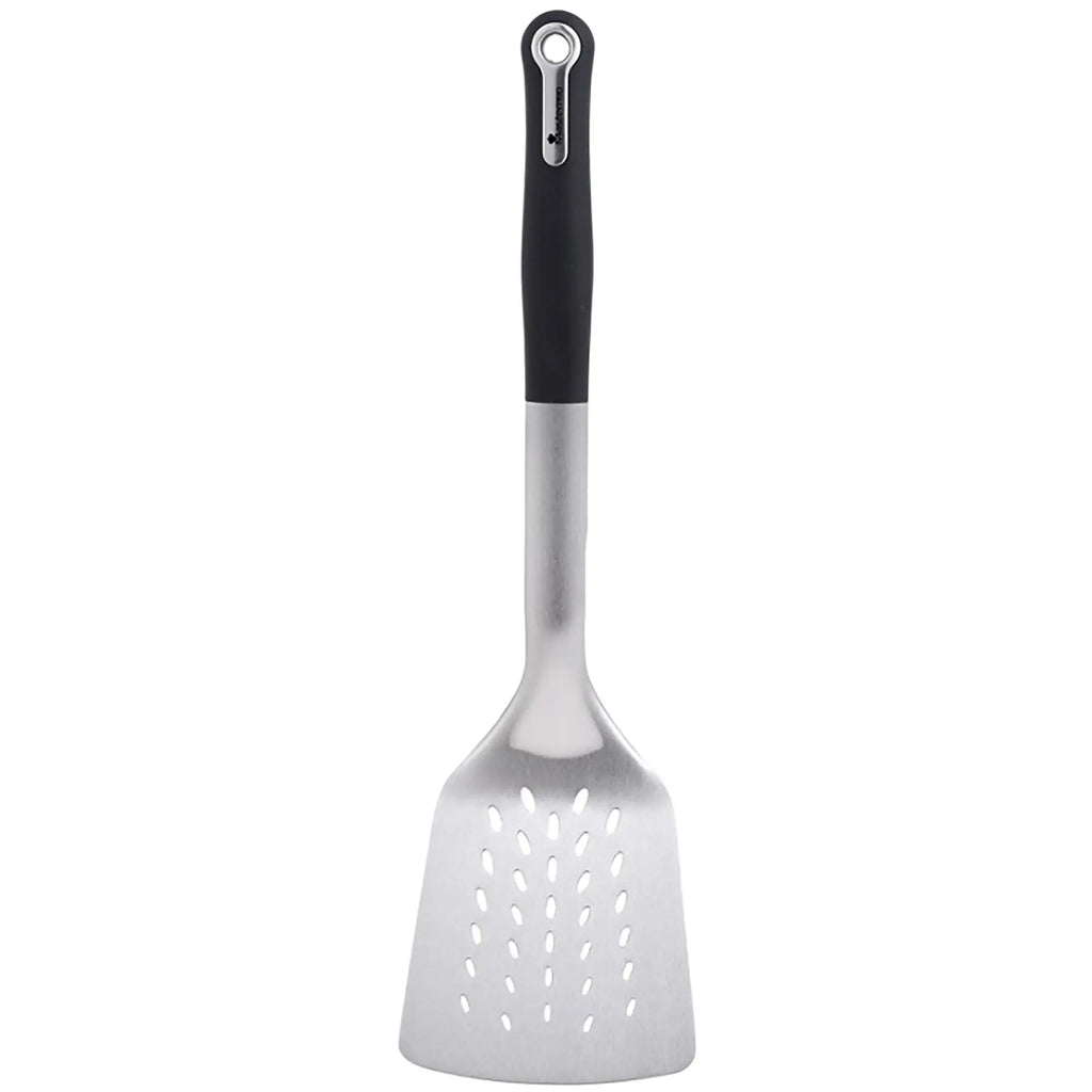 FOODIES Slotted Spatula 33.6x9.5x4.6cm in Stainless Steel + PBT MasterPRO