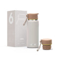 2025 Custom logo Kids Thermos Double Wall Insulated 304 Stainless Steel Leakproof Water Bottle with Straw and Silicone handle