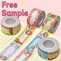 Custom Design Washi Paper Masking Adhesive Kawaii Tape for Craft Diy Decoration