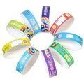 HXY Custom Digital Printing Heat Transfer Logo Waterproof Tyvek Paper Wristbands OEM/ODM Sample Available Custom Color/Size