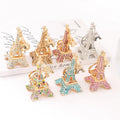 New Arrival Full Rhinestone Handbag Pendant Gift Tower Creative Key Chain Exquisite Decoration Colorful Bag Accessories