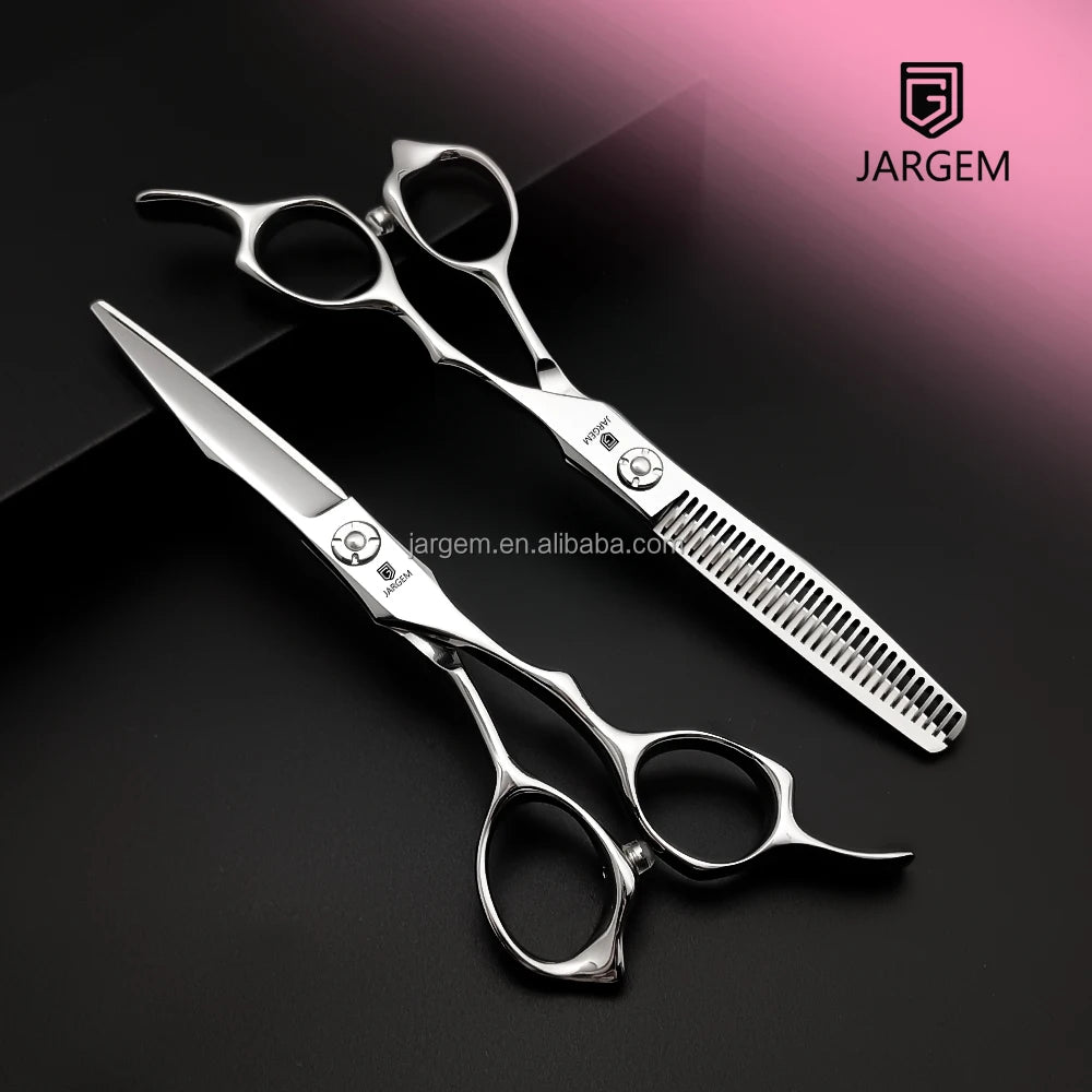Professional Hair Cutting Scissors Kit Japan VG10 Steel Hair Scissors 6.0 Inch Barber Scissors Set