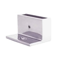 Casting Balcony Glass Railing Hardware Inox Square Connector Stainless Steel Slot Fitting Elbow